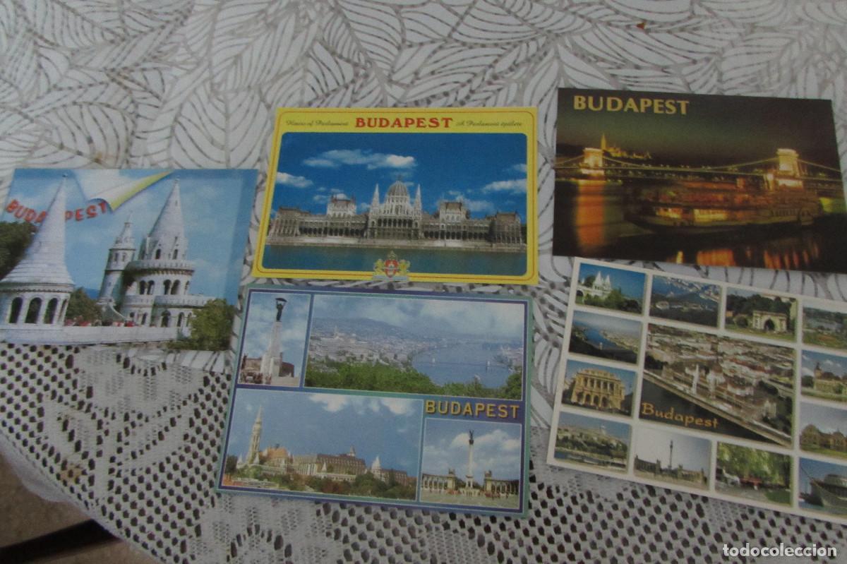 Postales: 5 POSTALES DE BUDAPEST