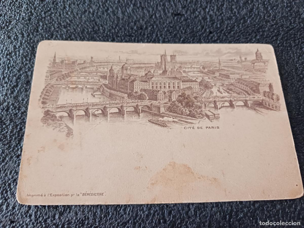 Postales: musee de la benedictine, citte de paris