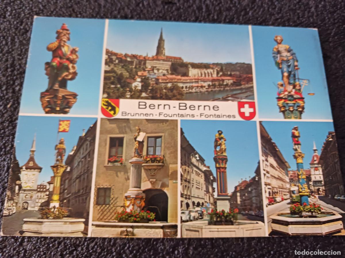 Postales: 6160 bern berne, brunnen fountains