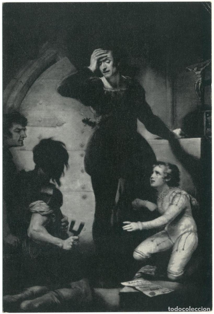 Postales: Hubert and Arthur (King John), by James Northcote_Shakespeare Memorial Theatre (Stratford-Upon-Avon)