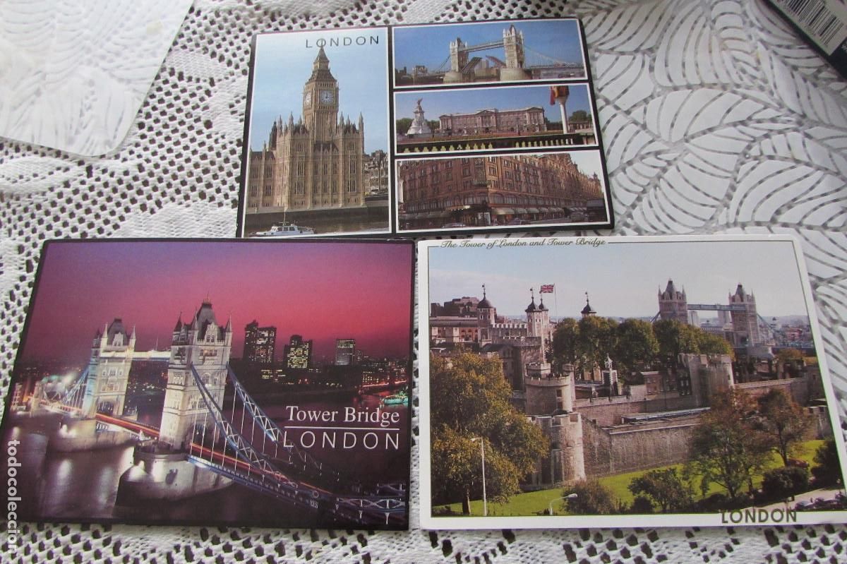 Postales: LOTE 3 POSTALES LONDRES