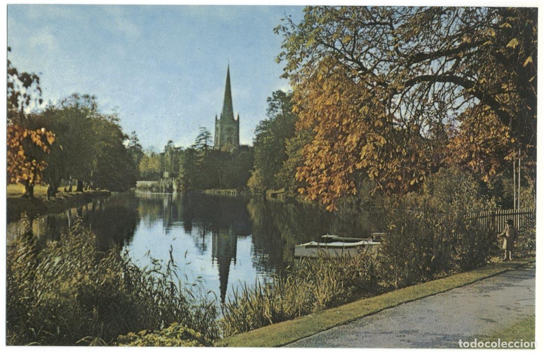 Postcards: Shakespeare's Avon and Holy Trinity Church (Stratford-Upon-Avon)_Jarrold & Sons (Cotman Color)
