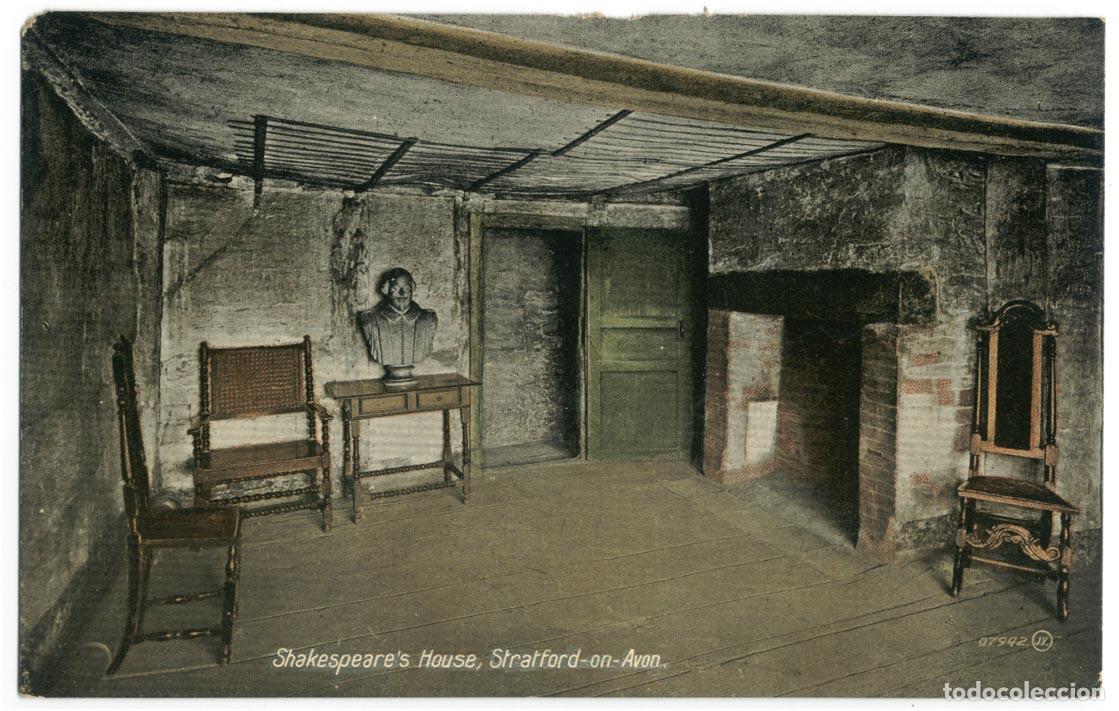 Postcards: Shakespeare's House (Stratford-Upon-Avon)_Valentine; 7942-IV