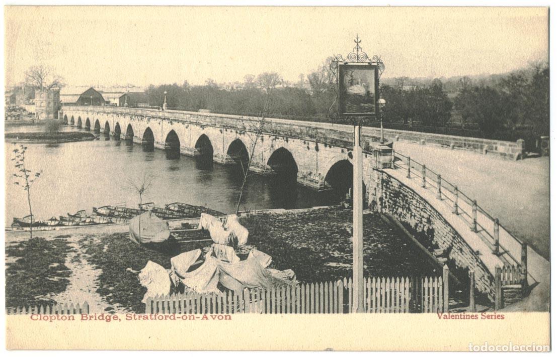 Postales: Clopton Bridge (Stratford-Upon-Avon)_Valentine