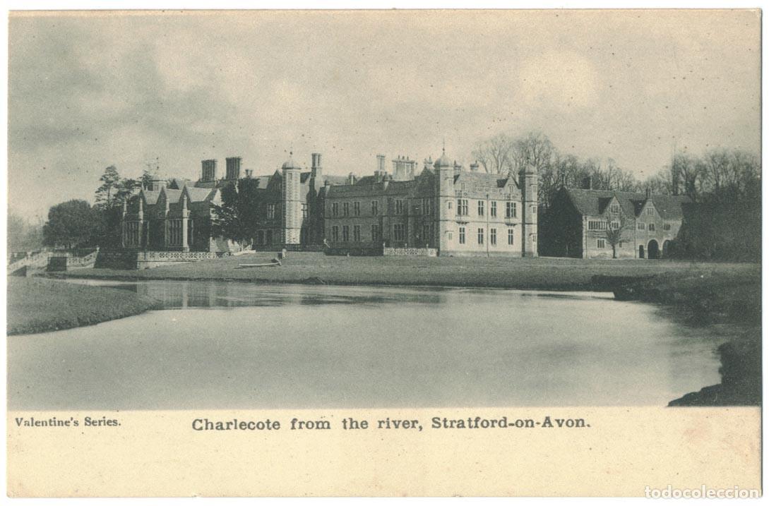 Postales: Charlecote from the River (Stratford-Upon-Avon)_Valentine