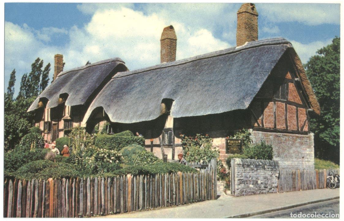 Postales: Ann Hathaway's Cottage, Shottery (Stratford-Upon-Avon)_Jarrold & Sons (Cotman Color)