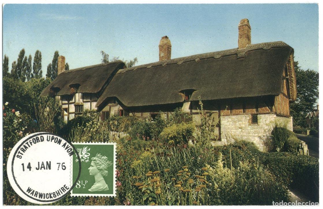 Postales: Ann Hathaway's Cottage (Stratford-Upon-Avon)_Jarrold & Sons (Cotman Color)