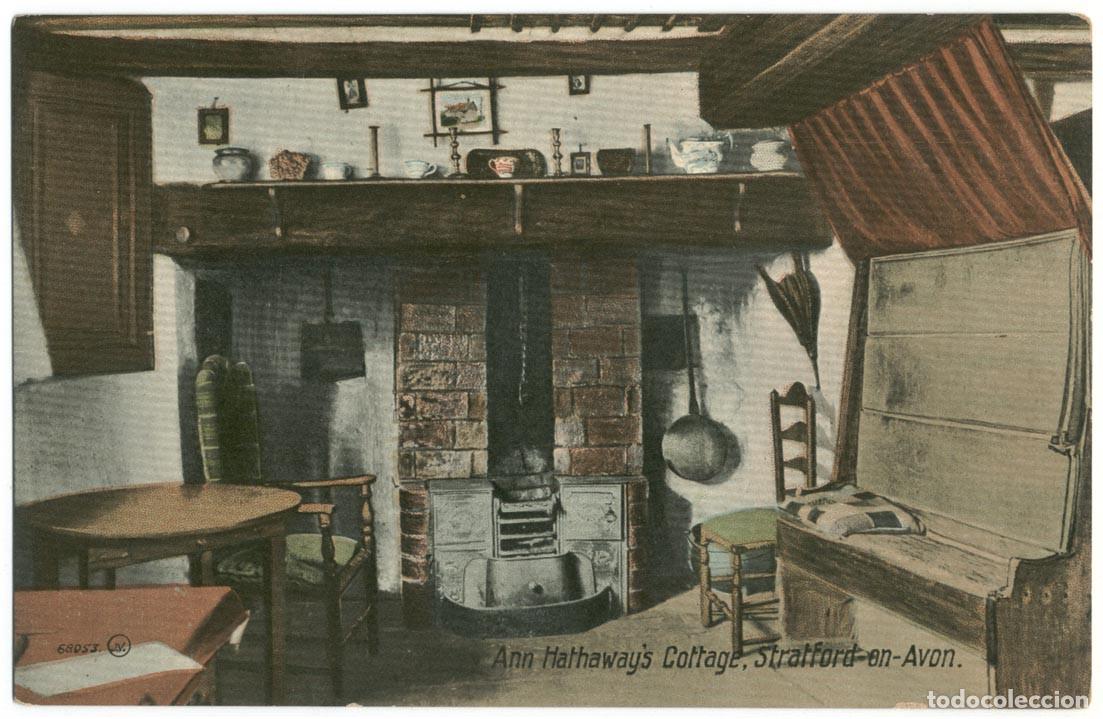 Postales: Ann Hathaway's Cottage (Stratford-Upon-Avon)_Valentine; 68053