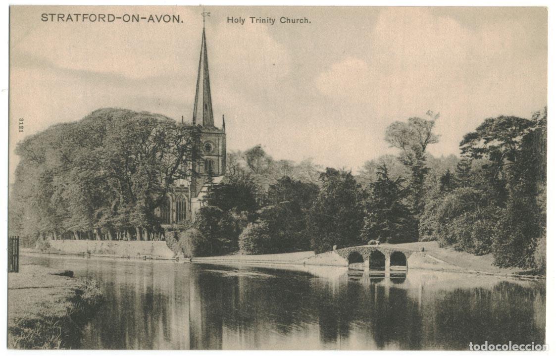 Postales: Holy Trinity Church (Stratford-Upon-Avon)_Peacock (Sepia Tint)