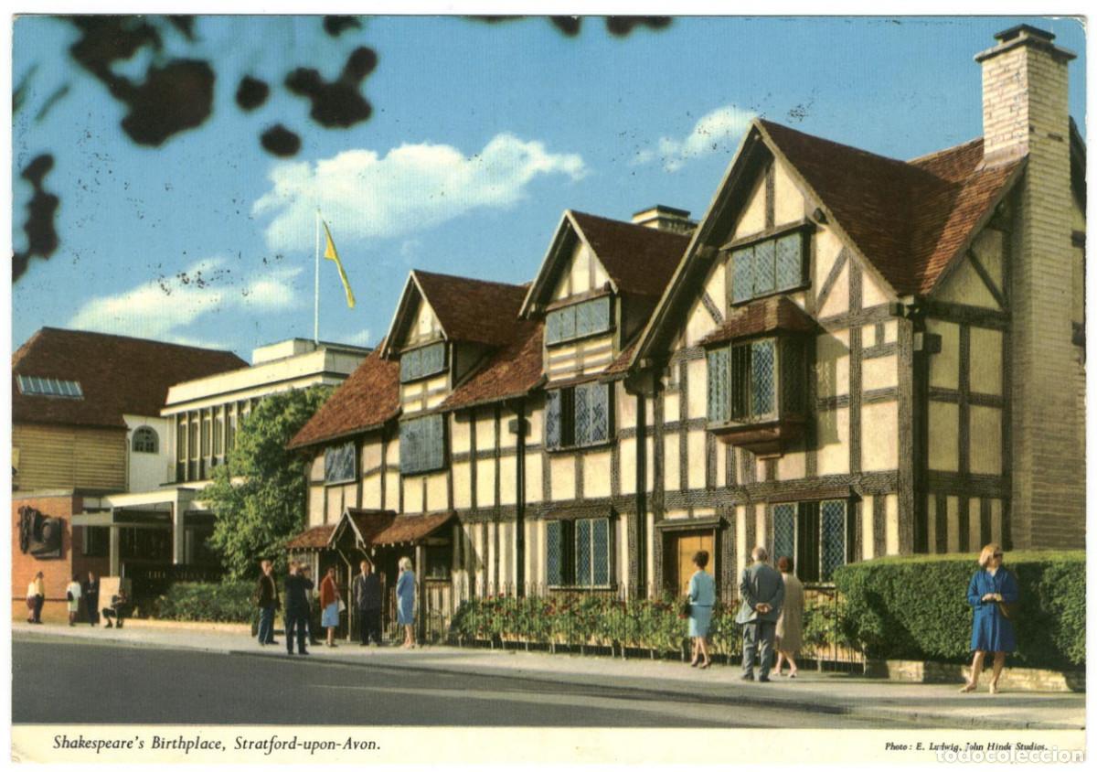Postales: Shakespeare's Birthplace (Stratford-Upon-Avon)_John Hinde. Photo E. Ludwig