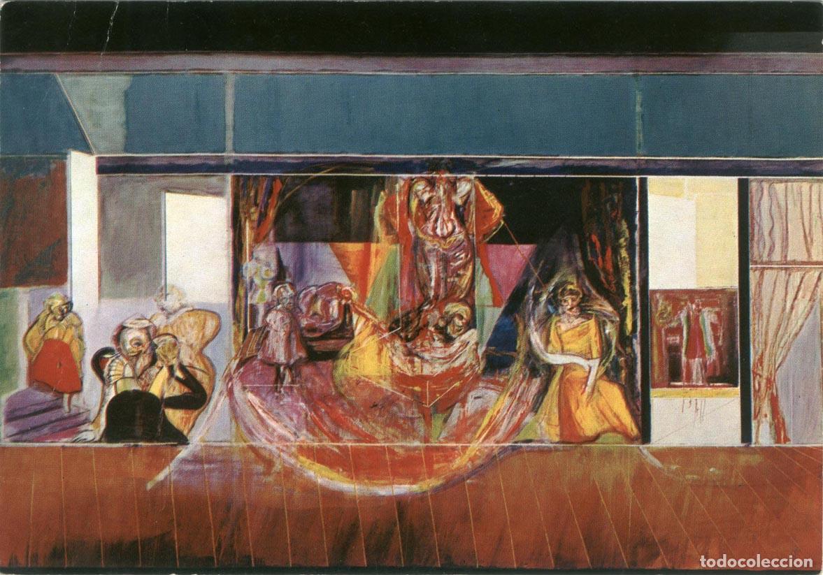 Postales: Execution of Mary, Queen of Scots, by Frank Bowling_Grodon Fraser. Photo David Cockroft