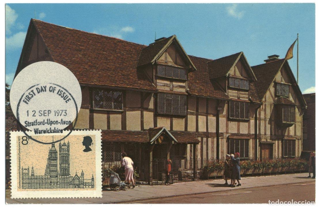 Postales: Shakespeare's Birthplace (Stratford-Upon-Avon)_Tiatsa; 11619