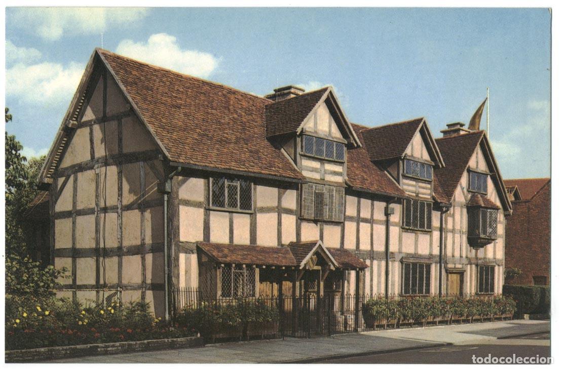 Postales: Shakespeare's Birthplace (Stratford-Upon-Avon)_Jarrold & Sons (Corman Color)