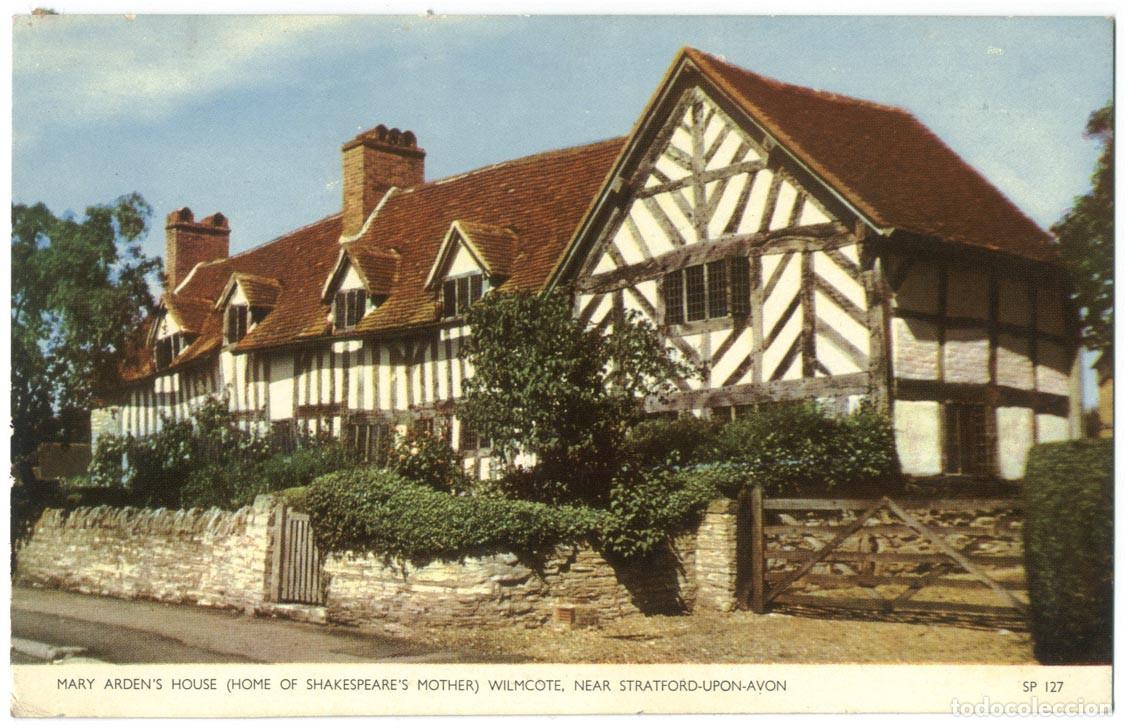 Postales: Mary Arden's House, the Home of Shakespeare's Mother (Stratford-Upon-Avon) b_Jarrold & Sons (Cotman
