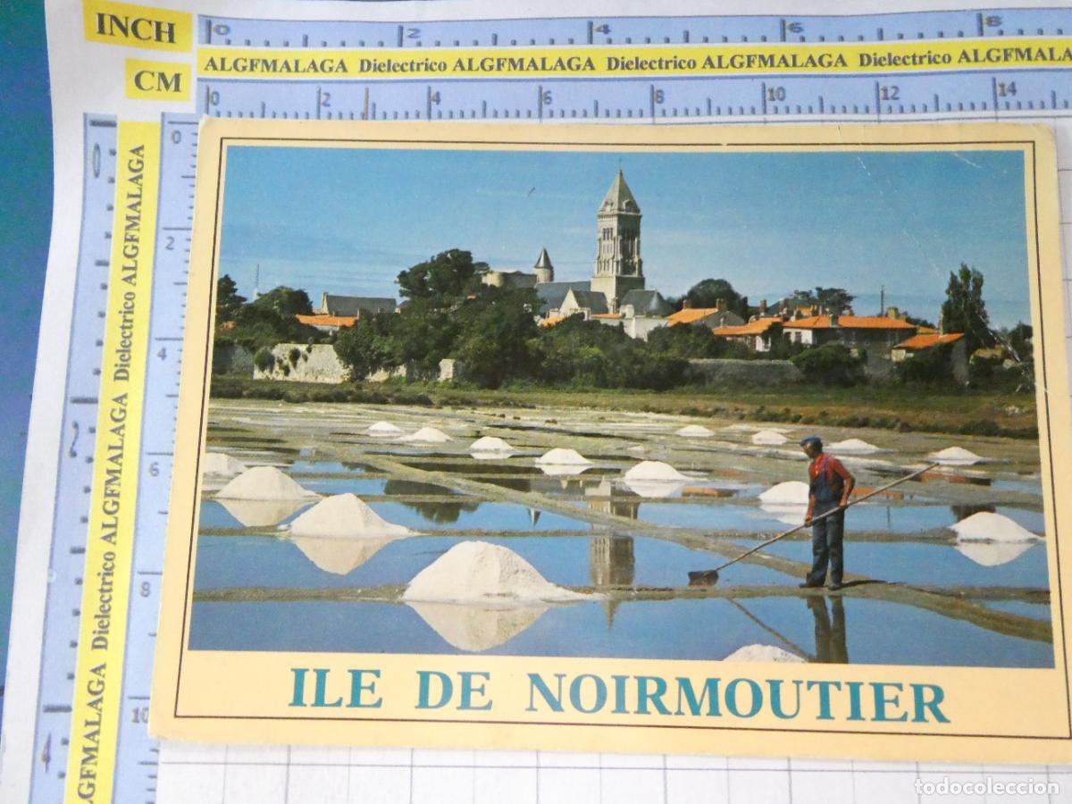 Postales: POSTAL DE FRANCIA. ISLA DE NOIRMOUTIER SALINAS SALINERO. 1643