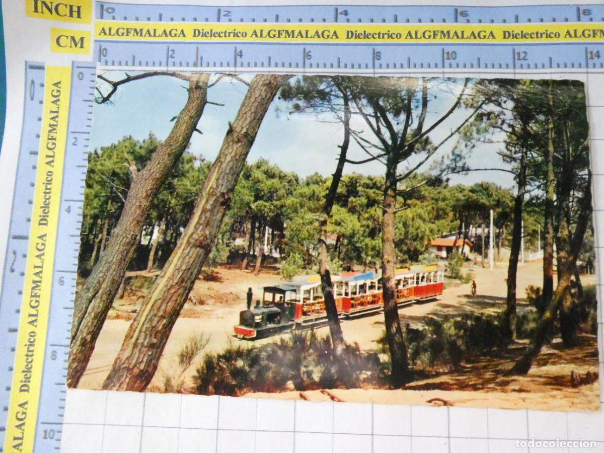 Postales: POSTAL DE FRANCIA. BASSIN D'ARCACHON PETIT TRAIN. TREN BUS TUR&Iacute;STICO. 1655