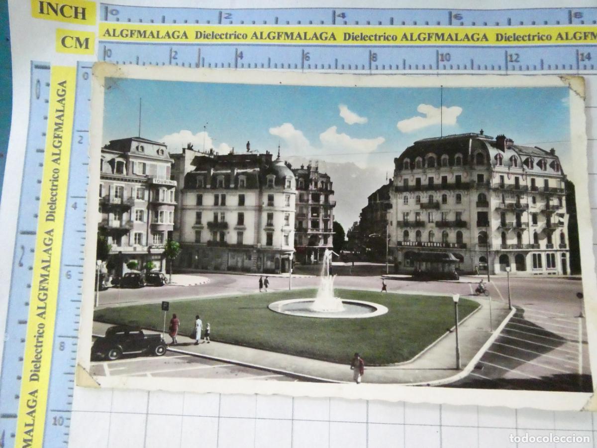 Postales: POSTAL DE FRANCIA. VEVEY PLACE DE LA GARE. 1659