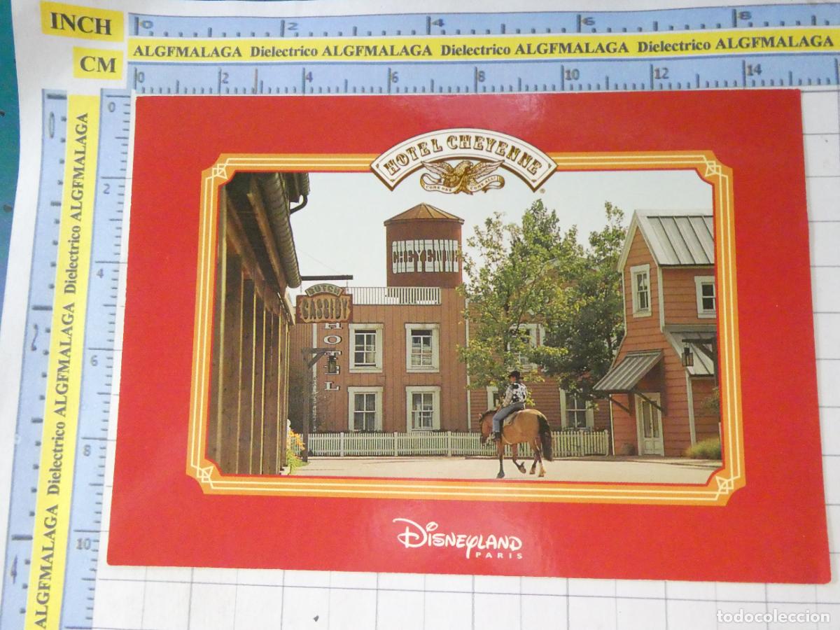 Postales: POSTAL DE FRANCIA. PARQUE DE ATRACCIONES DISNEYLAND PARIS HOTEL CHEYENNE. 1660