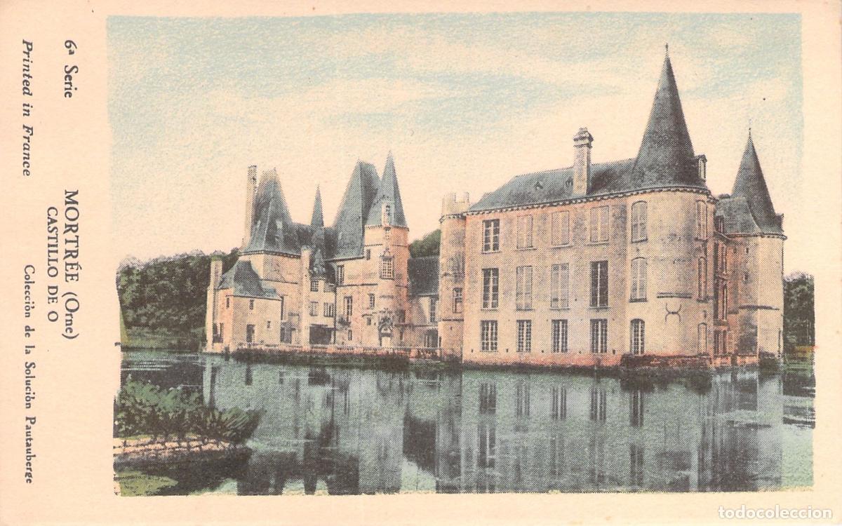 Postales: Postal del Castillo de O en Mortr&eacute;e Orne Francia