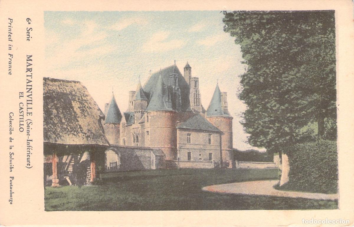 Postcards: Postal del Castillo de Martainville, Seine-Inf&eacute;rieure, Francia