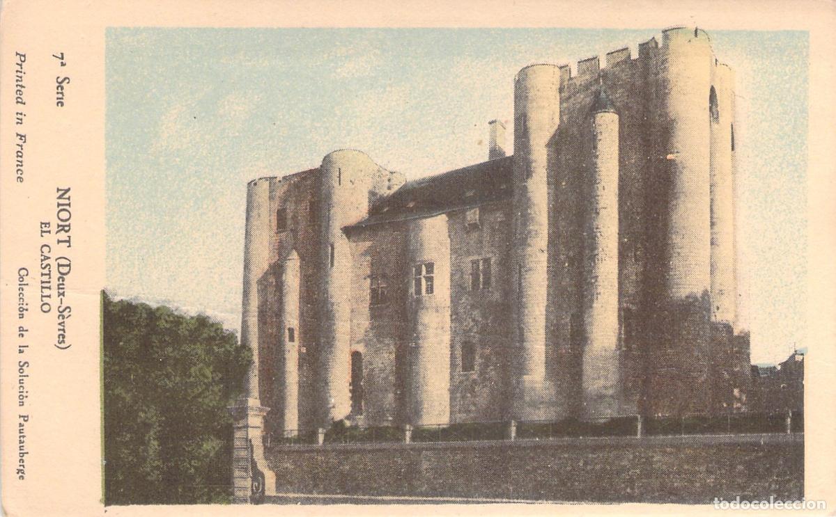 Cartes Postales: Postal del Castillo de Niort, Francia - Colecci&oacute;n Pautauberge