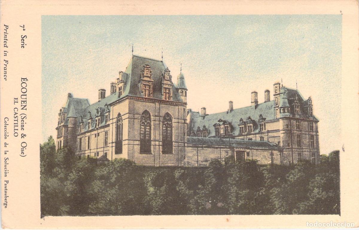 Cartes Postales: Postal de Ecouen El Castillo Colecci&oacute;n Soluci&oacute;n Pautauberge