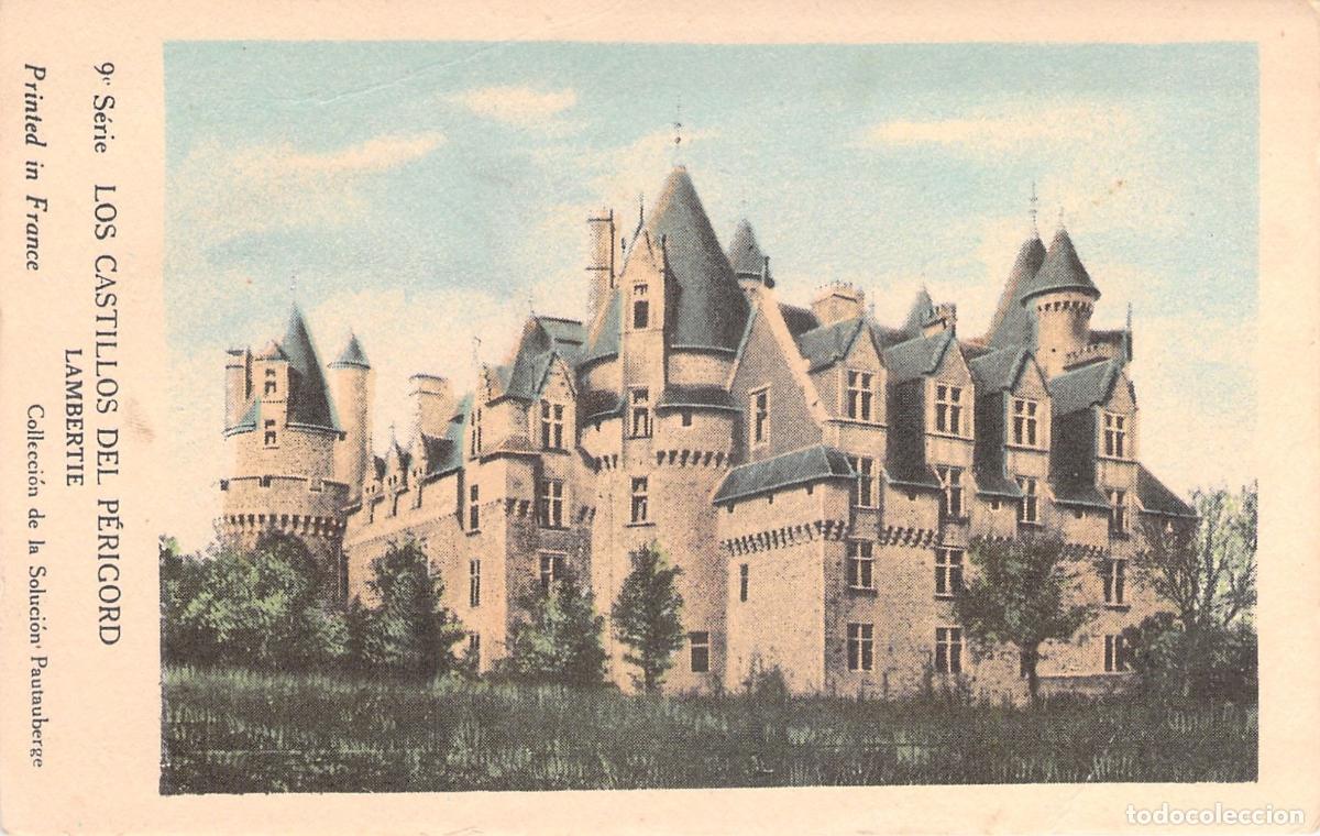 Cartes Postales: Postal Castillo de Lambertie P&eacute;rigord Francia Colecci&oacute;n Pautauberge