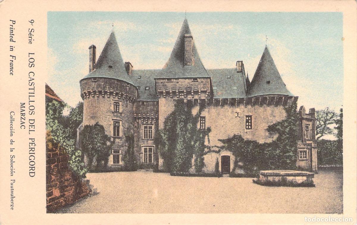 Cartes Postales: Postal Castillo de Marzac en P&eacute;rigord Francia