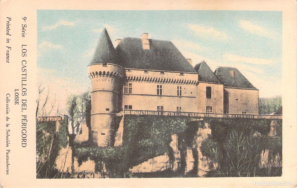 Cartes Postales: Postal del Castillo de Losse en el P&eacute;rigord Francia