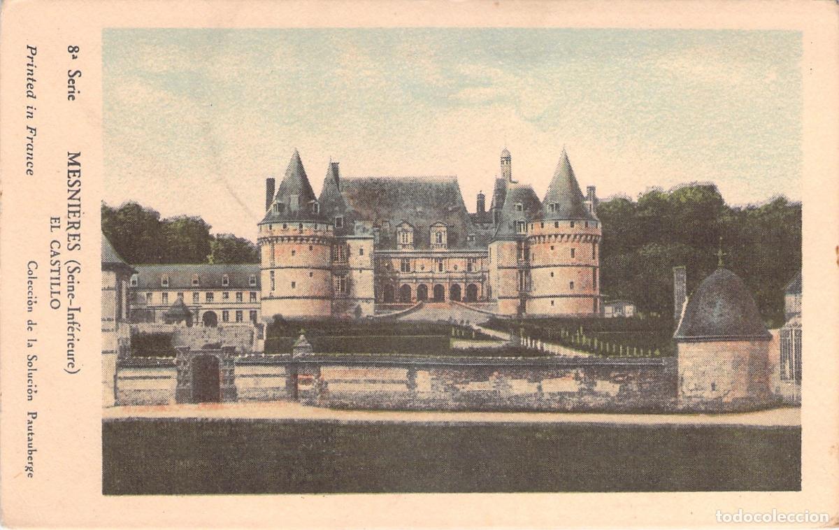 Cartes Postales: Postal Castillo de Mesni&egrave;res, Seine-Inf&eacute;rieure Francia