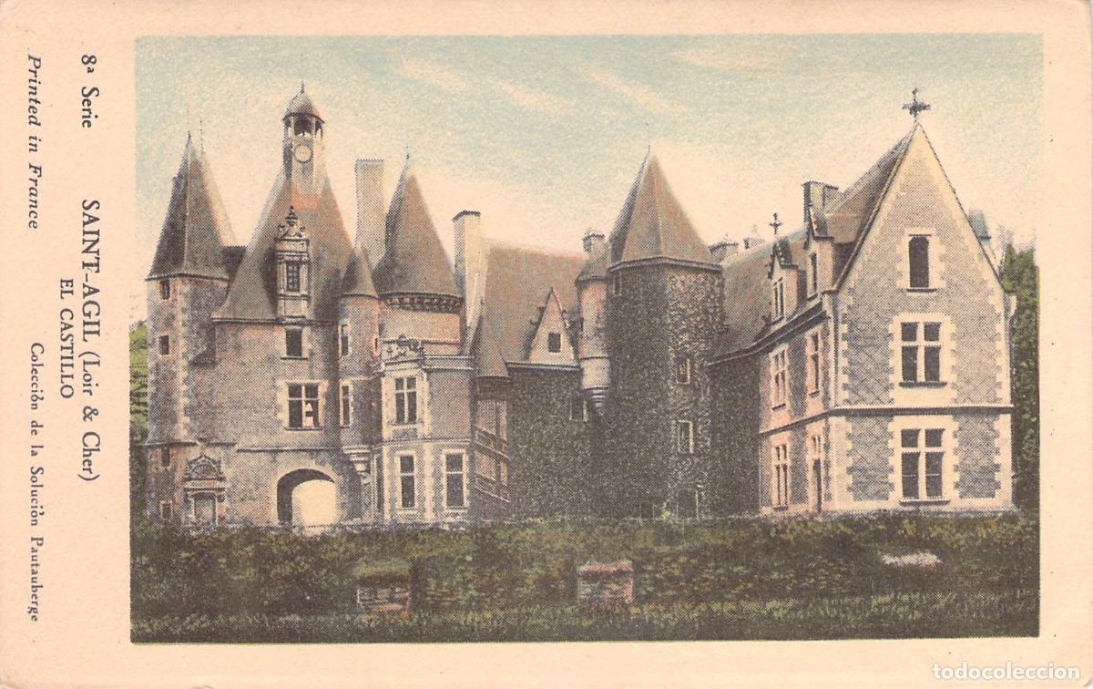 Cartes Postales: Postal Castillo de Saint-Agil, Francia Loir-et-Cher Colecci&oacute;n