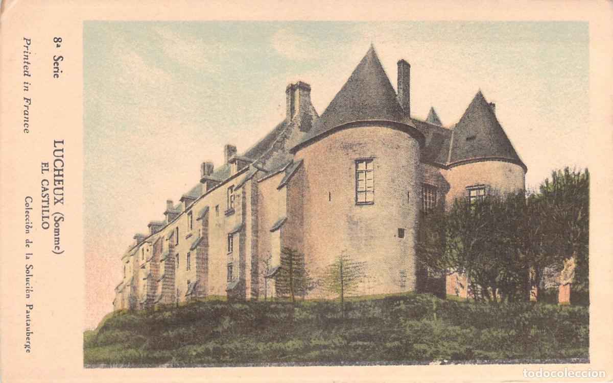 Cartes Postales: Postal Castillo Feudal de Lucheux Somme Francia