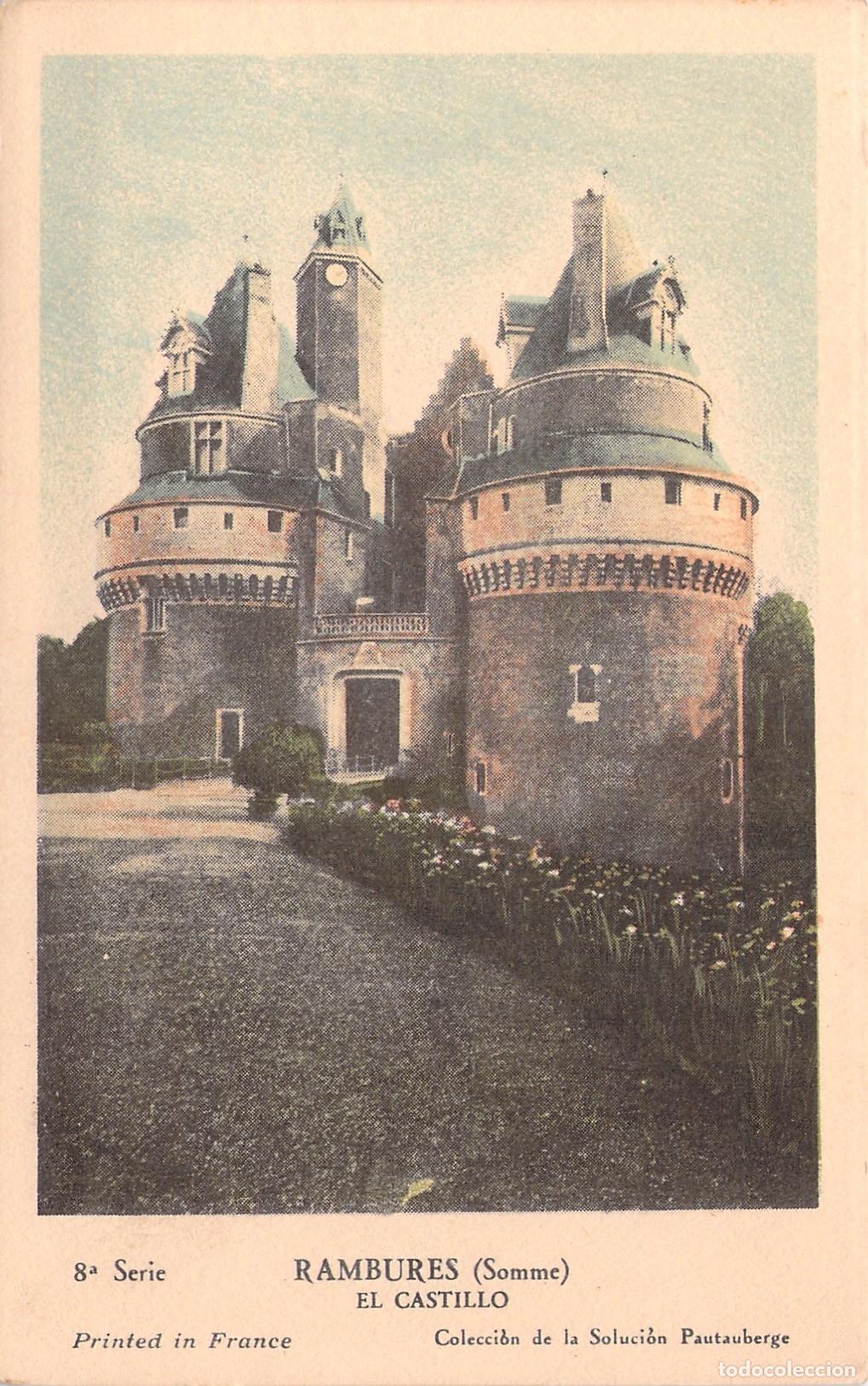 Cartes Postales: Postal del Castillo de Rambures en Somme, Francia