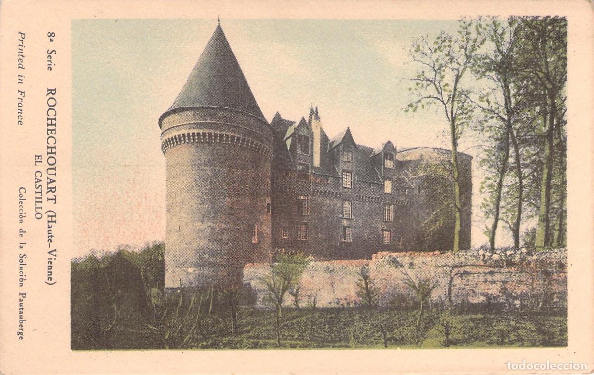 Cartes Postales: Postal de Francia - El Castillo de Rochechouart (Haute-Vienne)