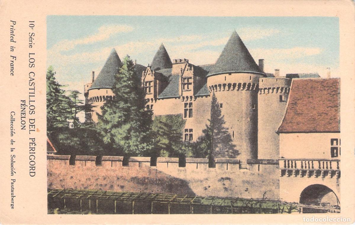 Postales: Postal Castillo de F&eacute;nelon en P&eacute;rigord Francia