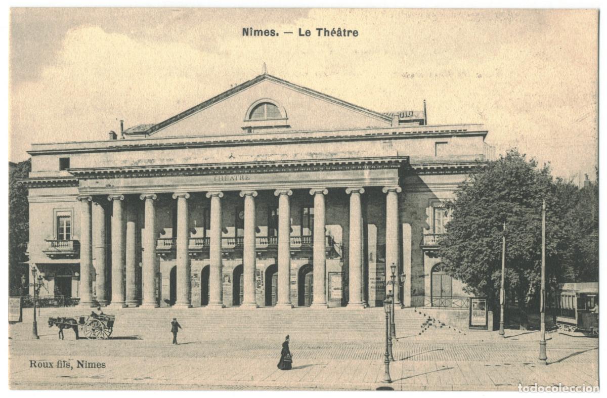 Postcards: NIMES_Th&eacute;&acirc;tre_A.R. b