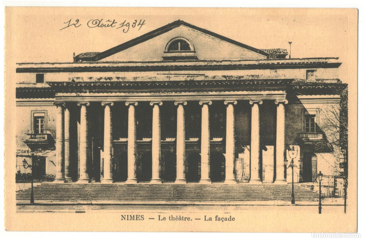 Postcards: NIMES_Th&eacute;&acirc;tre_Roux Postal