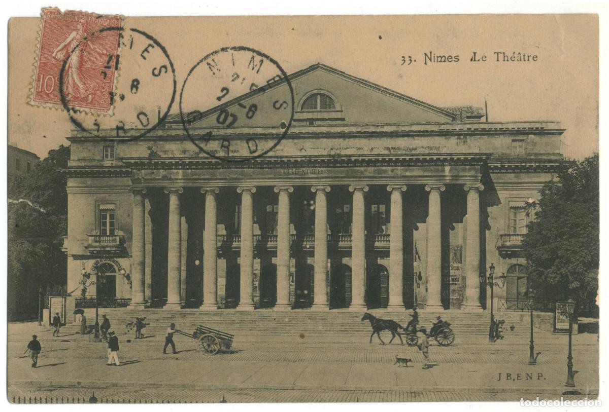 Postcards: NIMES_Th&eacute;&acirc;tre_JB.ENP. 33