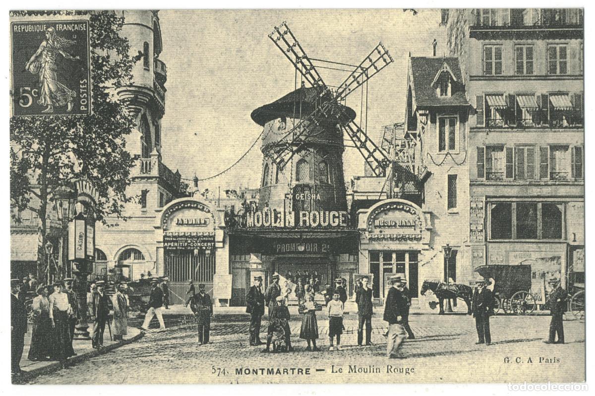 Postales: PARIS_Moulin Rouge_Cartes d'Autrefois