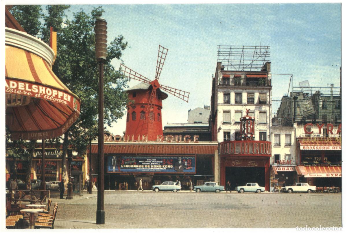 Postales: PARIS_Moulin Rouge_Sin datos
