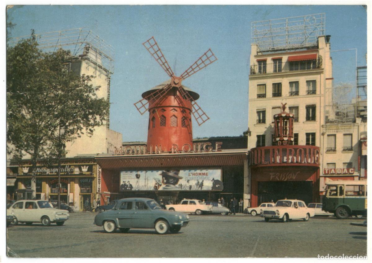 Postales: PARIS_Moulin Rouge_Borde 512