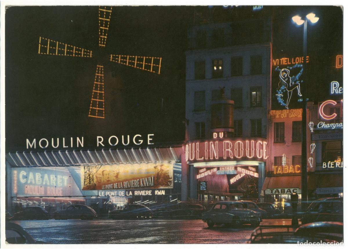 Postales: PARIS_Moulin Rouge_Lyna 764