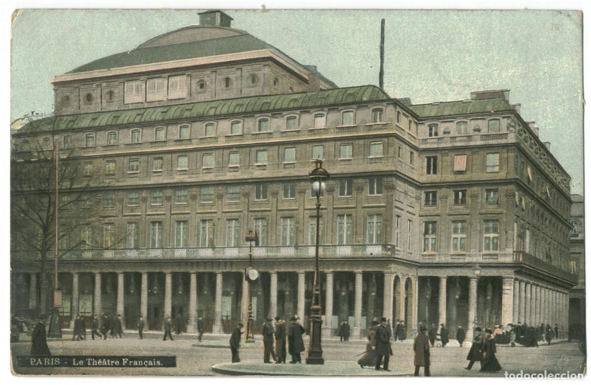 Postales: PARIS_Th&eacute;&acirc;tre Fran&ccedil;ais_L.V. et Aqua