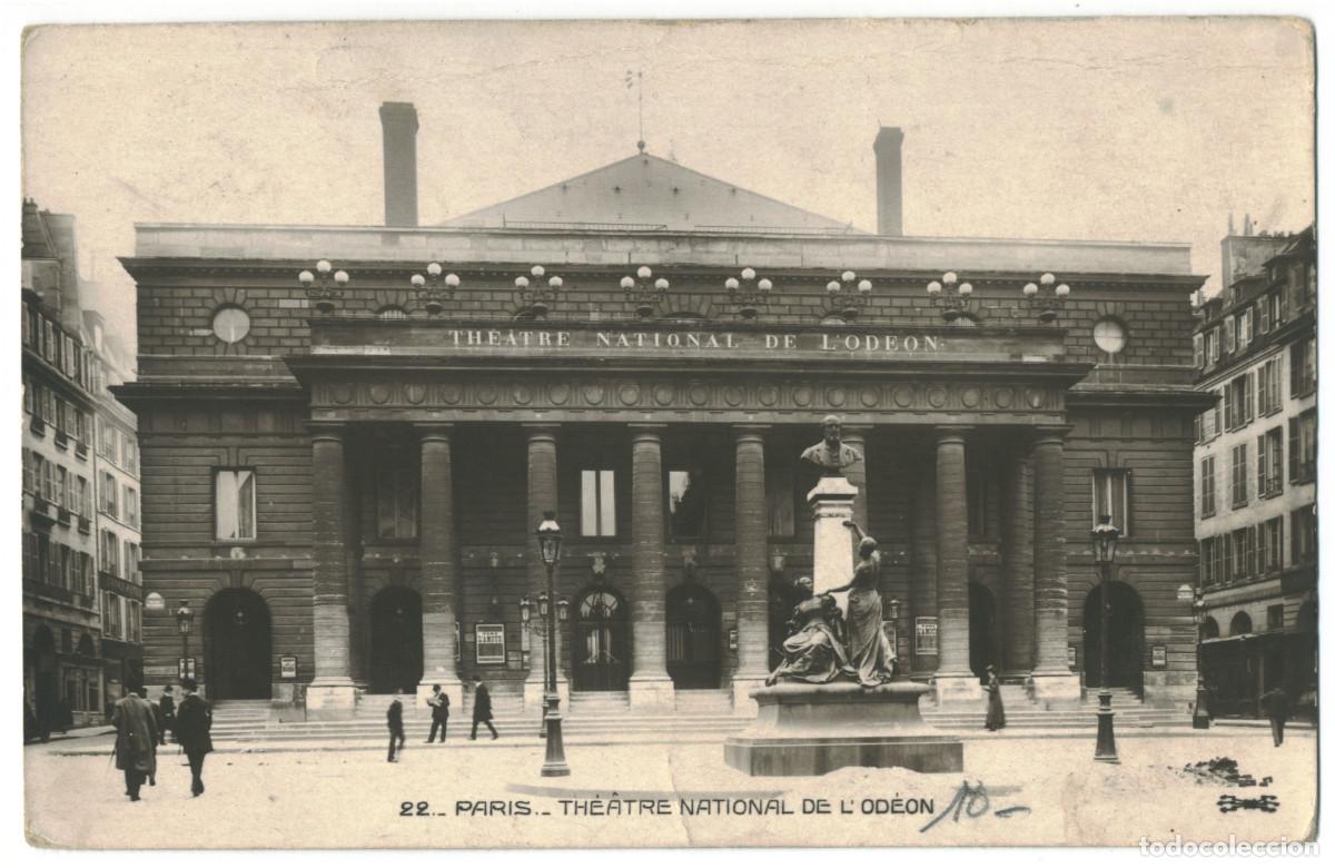 Postales: PARIS_Th&eacute;&acirc;tre National de l'Od&eacute;on_Electrophot 22