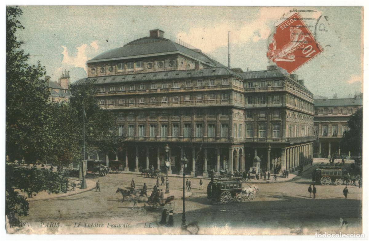 Postcards: PARIS_Th&eacute;&acirc;tre Fran&ccedil;aise_LL. 385
