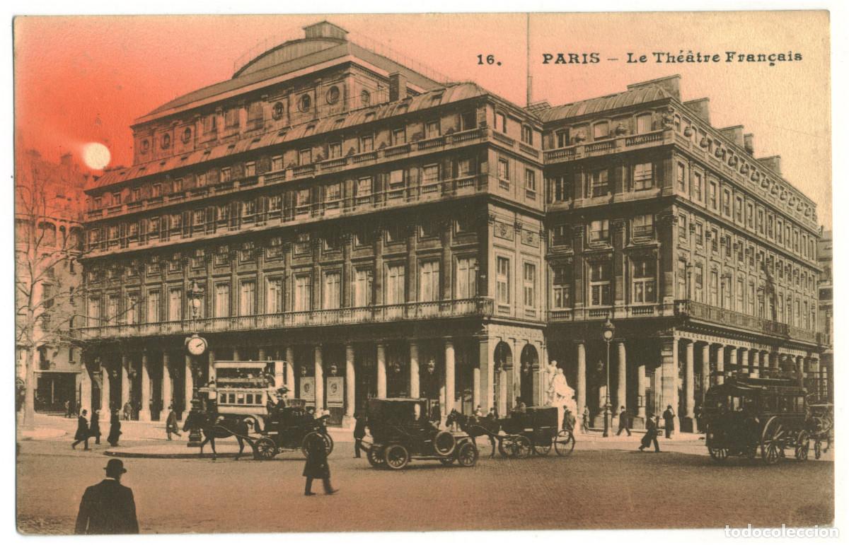 Postcards: PARIS_Th&eacute;&acirc;tre Fran&ccedil;ais_A.B. 16