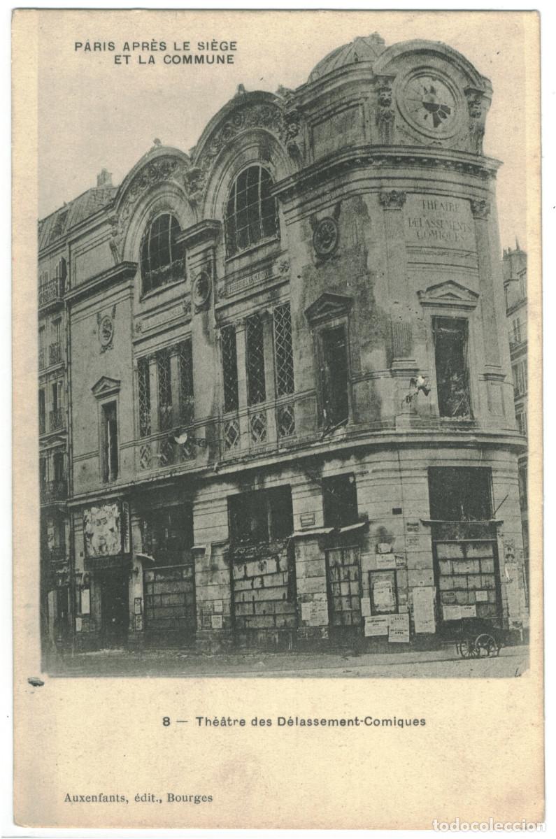 Postcards: PARIS_Th&eacute;&agrave;tre des D&eacute;lassement Comiques_Auxenfants 8