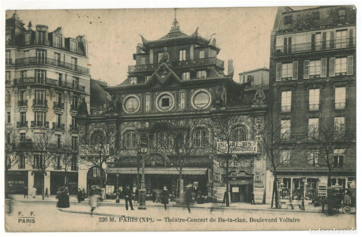 Cartes Postales: PARIS_Th&eacute;&acirc;tre Concert Bataclan_F.Fleury 226