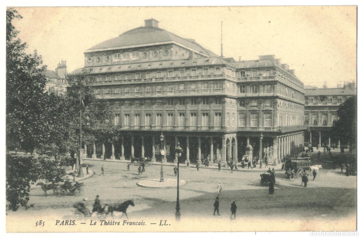 Postkarten: PARIS_Th&eacute;&acirc;tre Fran&ccedil;ais_LL. 585 / Teatros Francia