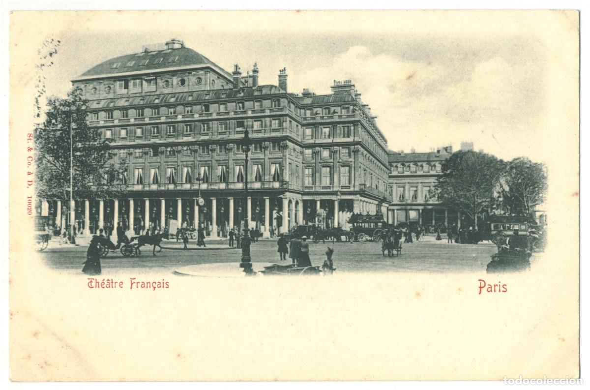 Postkarten: PARIS_Th&eacute;&acirc;tre Fran&ccedil;ais_St. 10020 / Teatros Francia